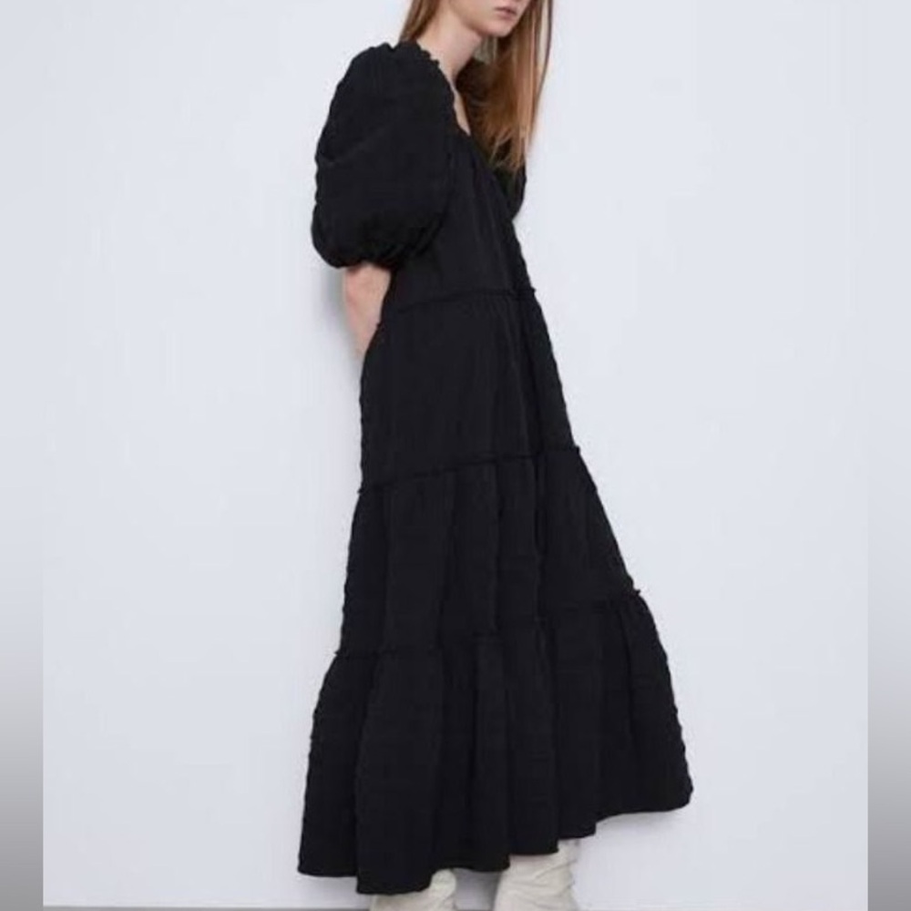 Zara Black Maxi Dress